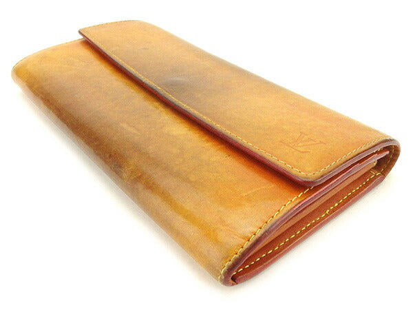 Louis Vuitton Long Purse M85039 caramel Portefeuille Wallet Case