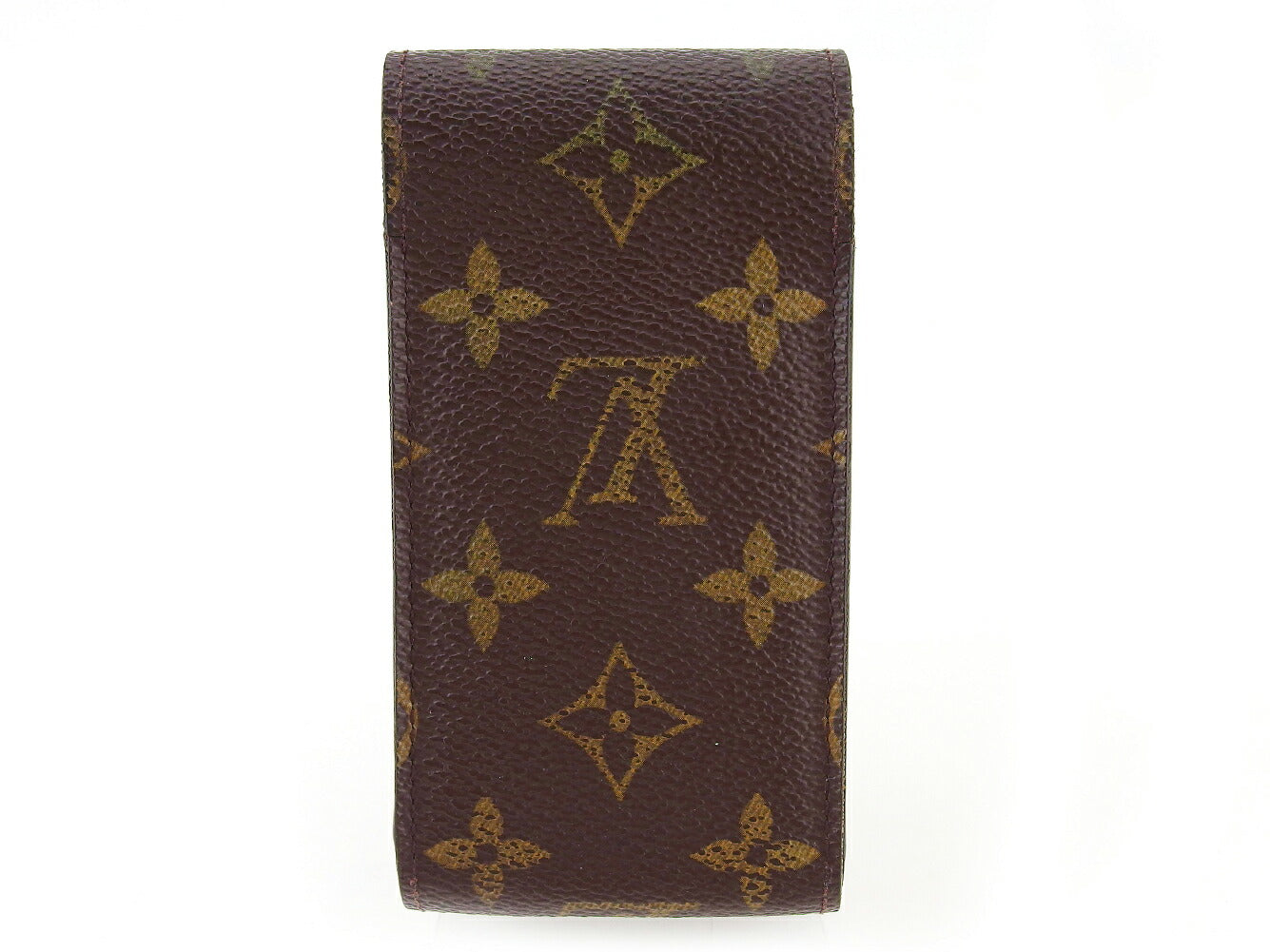 Louis Vuitton Cigarette M63024 Etui cigarette Brown Beige Handbag T17075