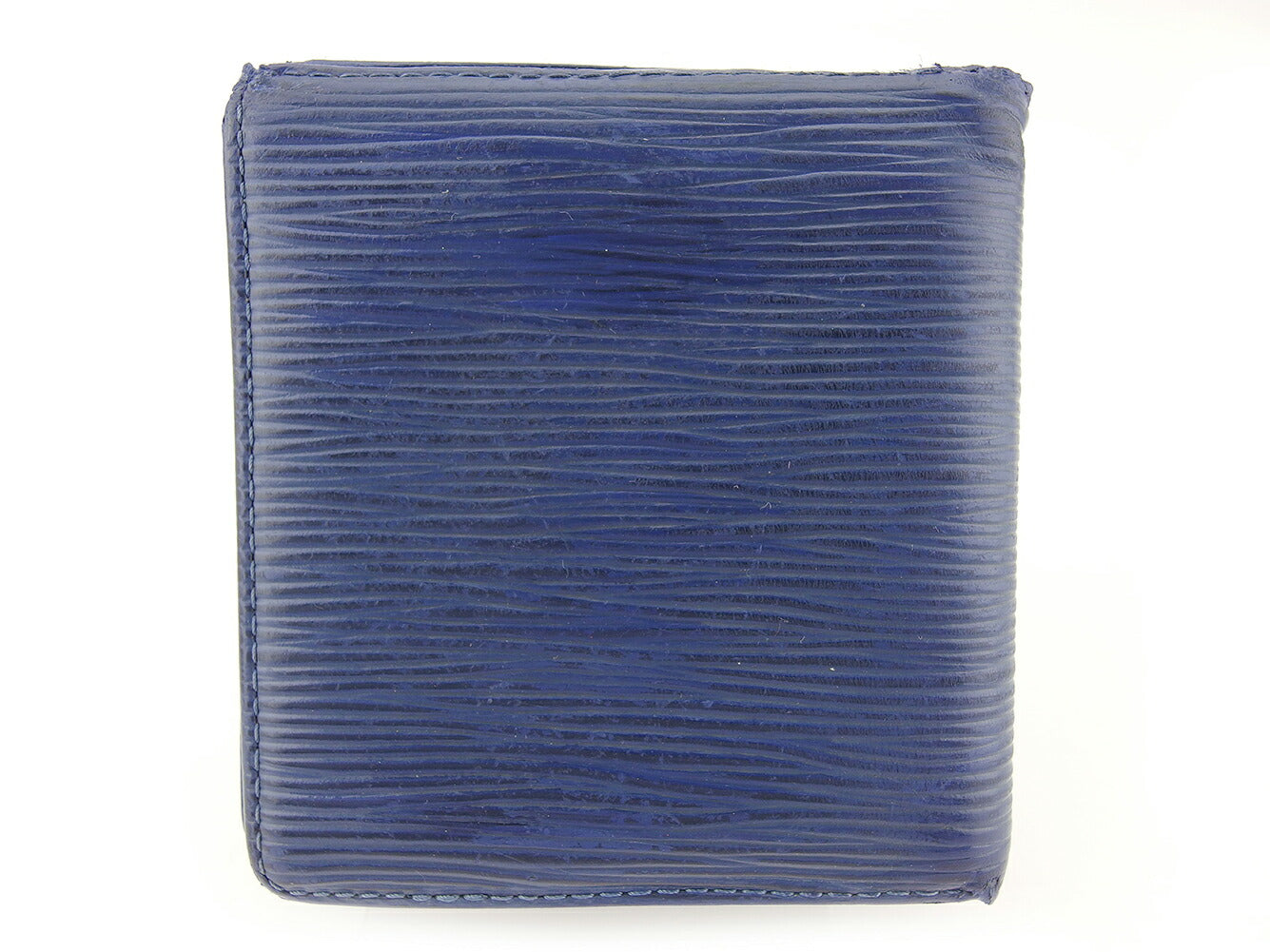 Louis Vuitton Bill Compartment M6331G Porte Billets6Cartes Blue Handbag