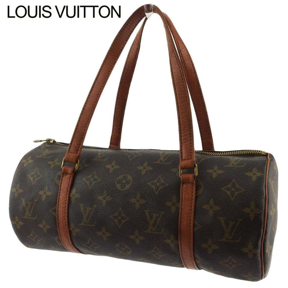 Louis Vuitton M51365 Papillon 30 old Brown Beige Gold Handbag