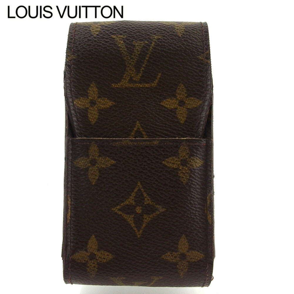 Louis Vuitton Cigarette M63024 Etui cigarette Brown Beige Handbag T17613