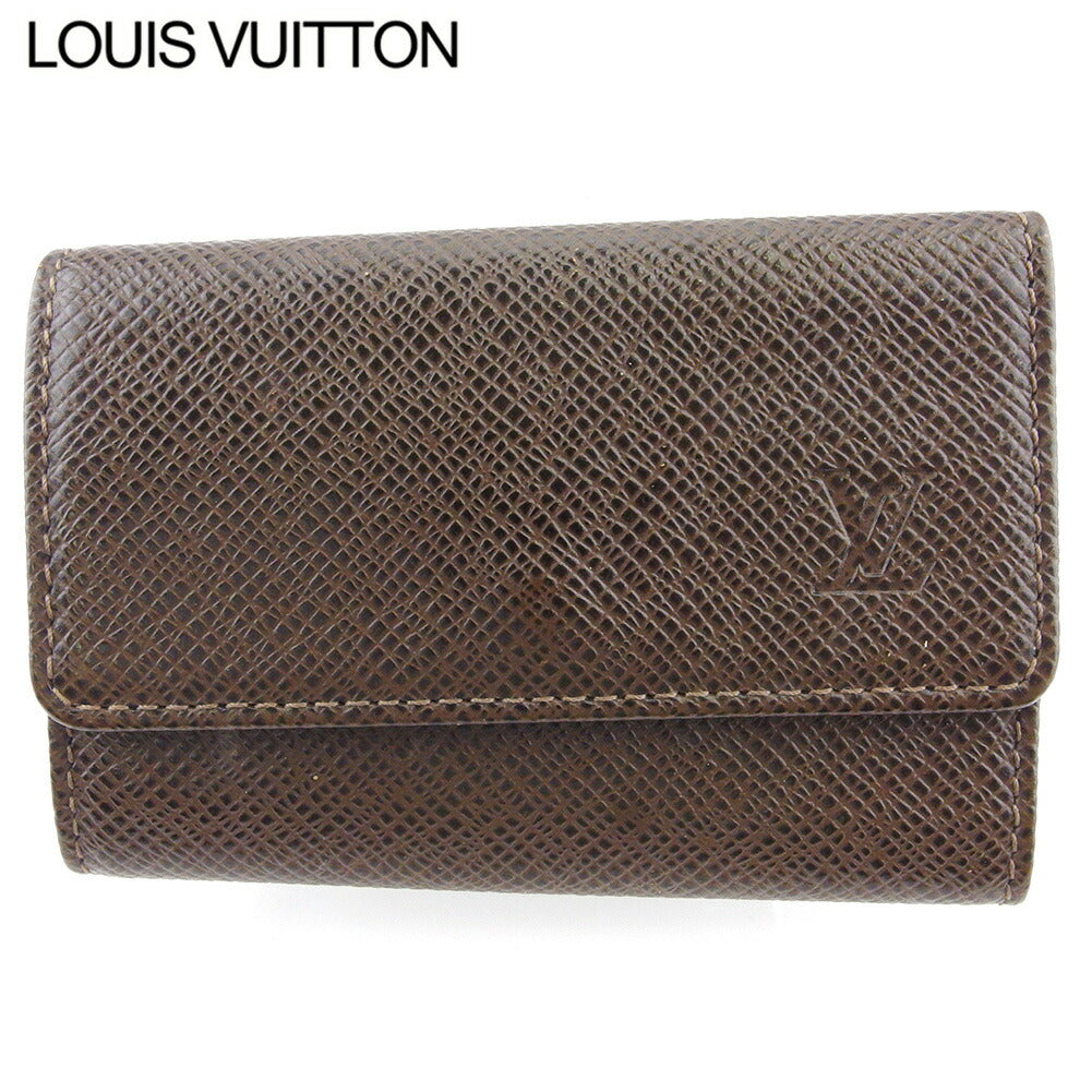 Louis Vuitton Key holder M30538 Multicles6 Brown Silver Key Chain T17630