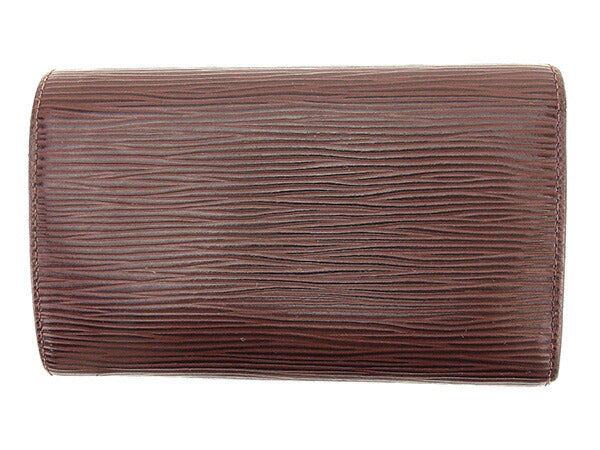 Louis Vuitton Long Purse M6350D mocha Portonebi Brown Wallet Case