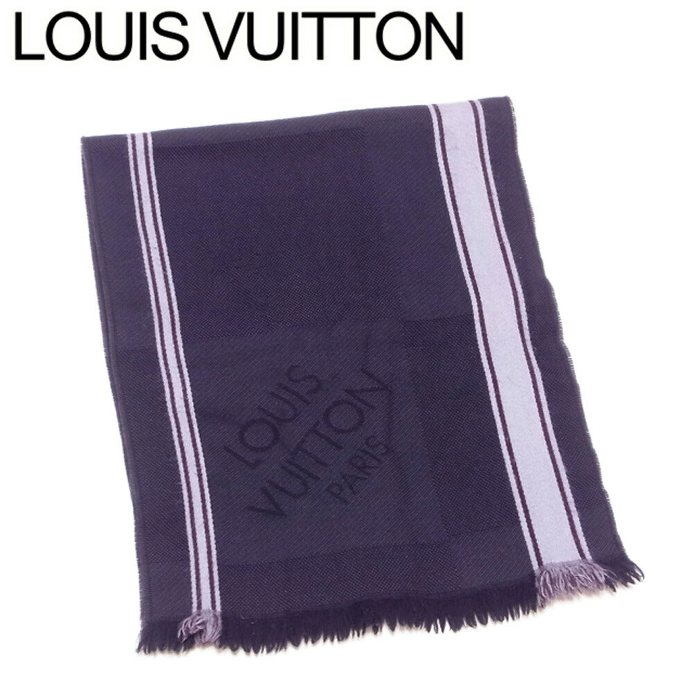 Louis Vuitton Scarf Black Gray