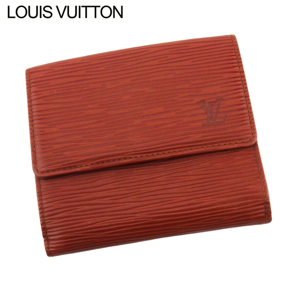 Louis Vuitton Bifold M63483 Porte Monnaie Billets Brown Wallet Case T18334