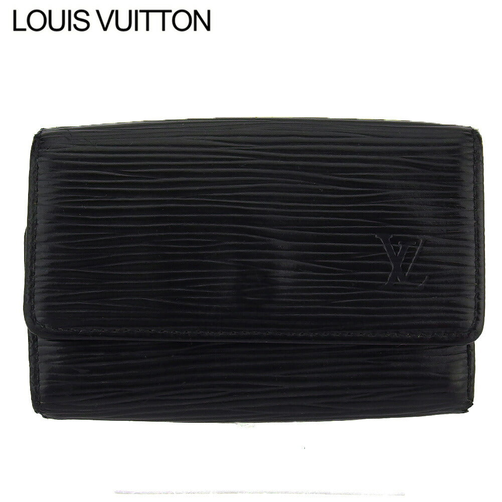 Louis Vuitton Key holder M63812 Multicles6 Black Gold Key Chain T18519