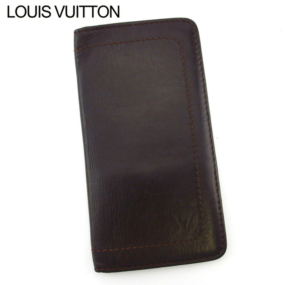 Louis Vuitton Bill Compartment M92999 Porte Valeurs Brown Handbag