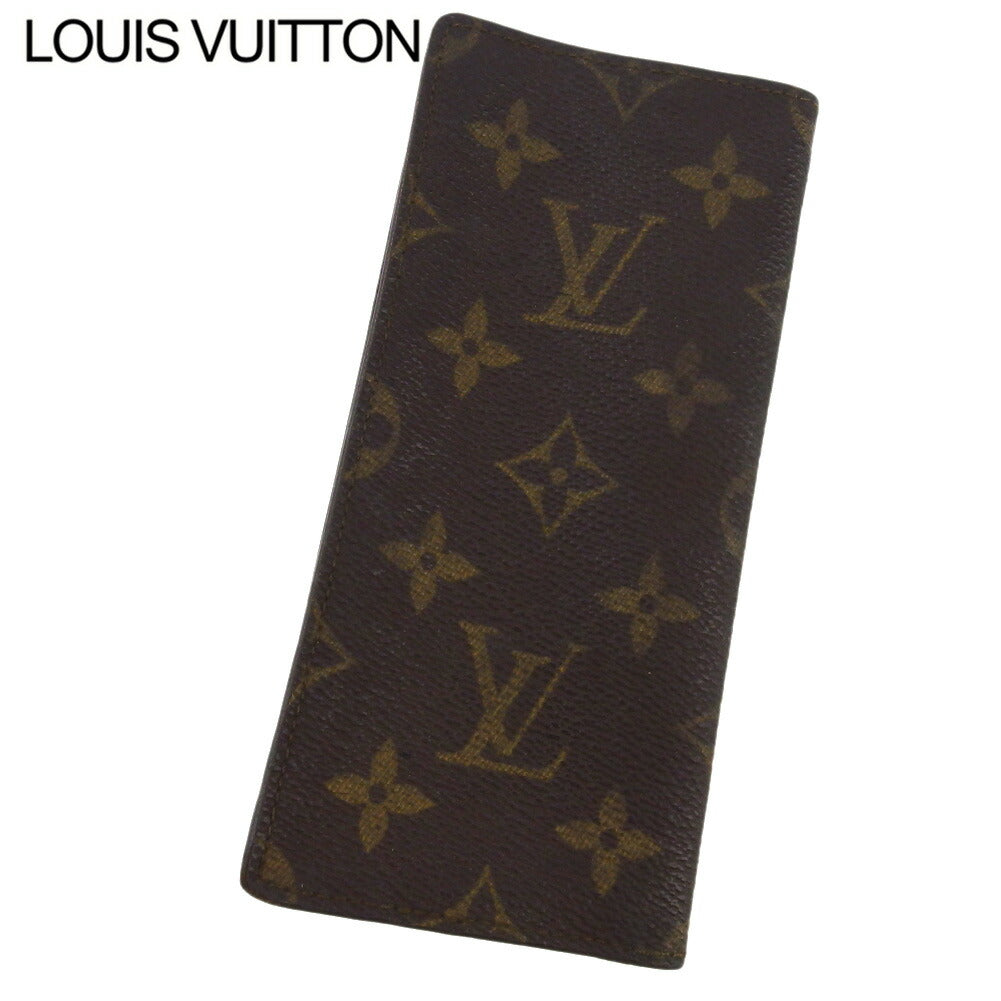 Louis Vuitton glasses M62962 Etui Lunet Simple Brown Beige Sunglasses