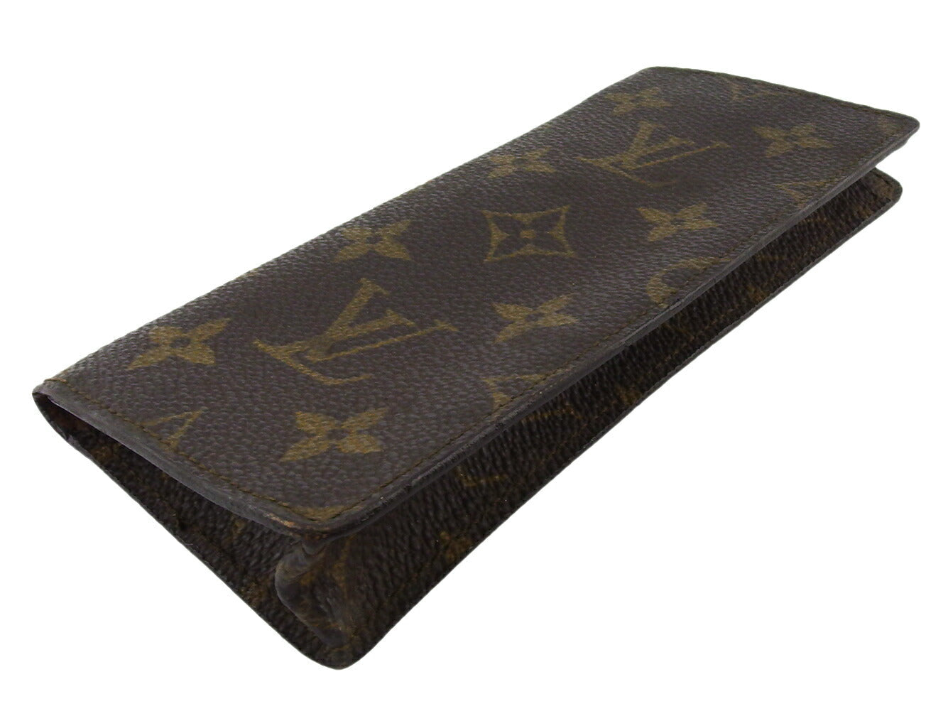 Louis Vuitton glasses M62962 Etui Lunet Simple Brown Beige Sunglasses