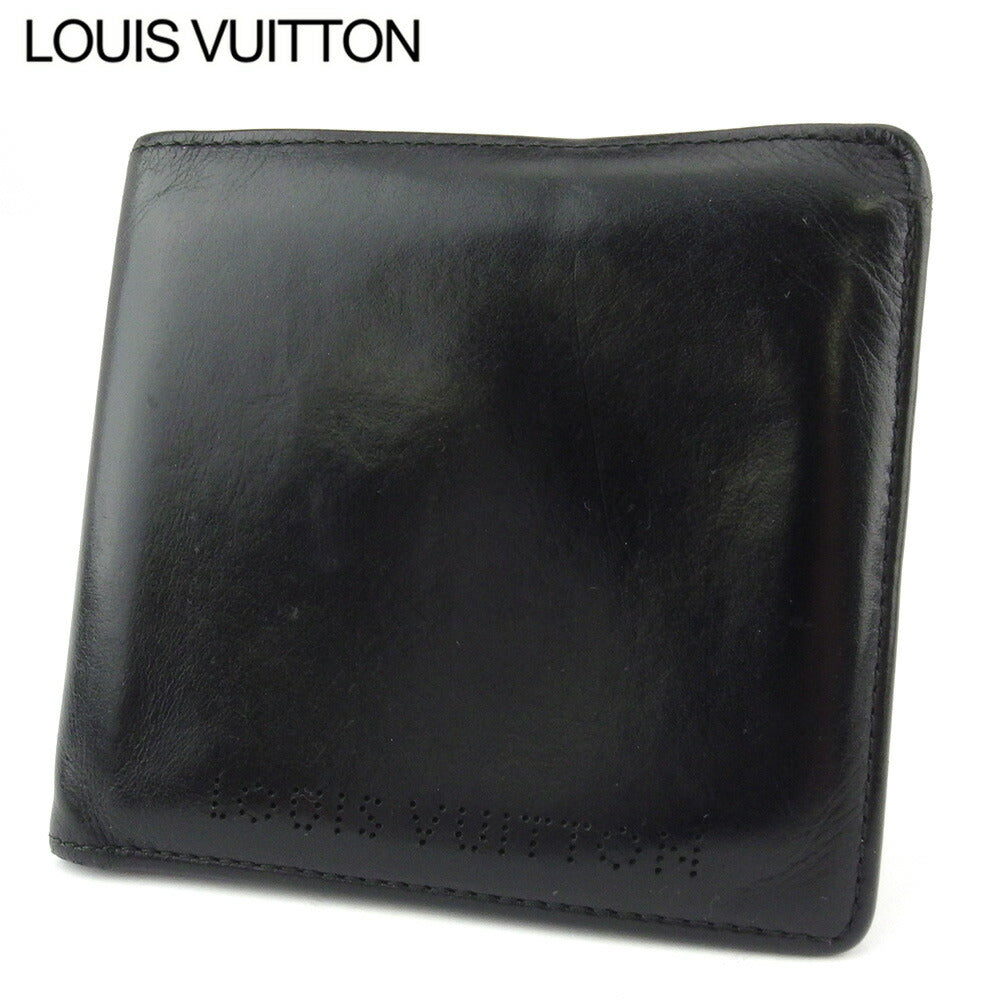 Louis Vuitton Bifold M95991 PortefeuilleMarco Black Wallet Case