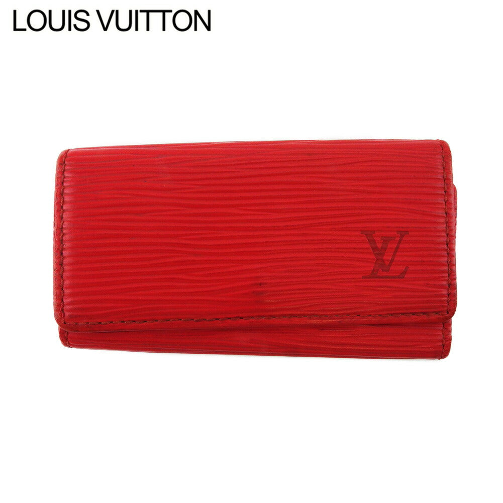 Louis Vuitton Key holder M63827 Multicles4 Red Gold Key Chain T20165