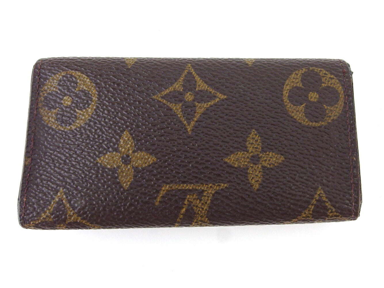 Louis Vuitton Key holder M62631 Multicles4 Brown Beige Gold Key Chain T20310
