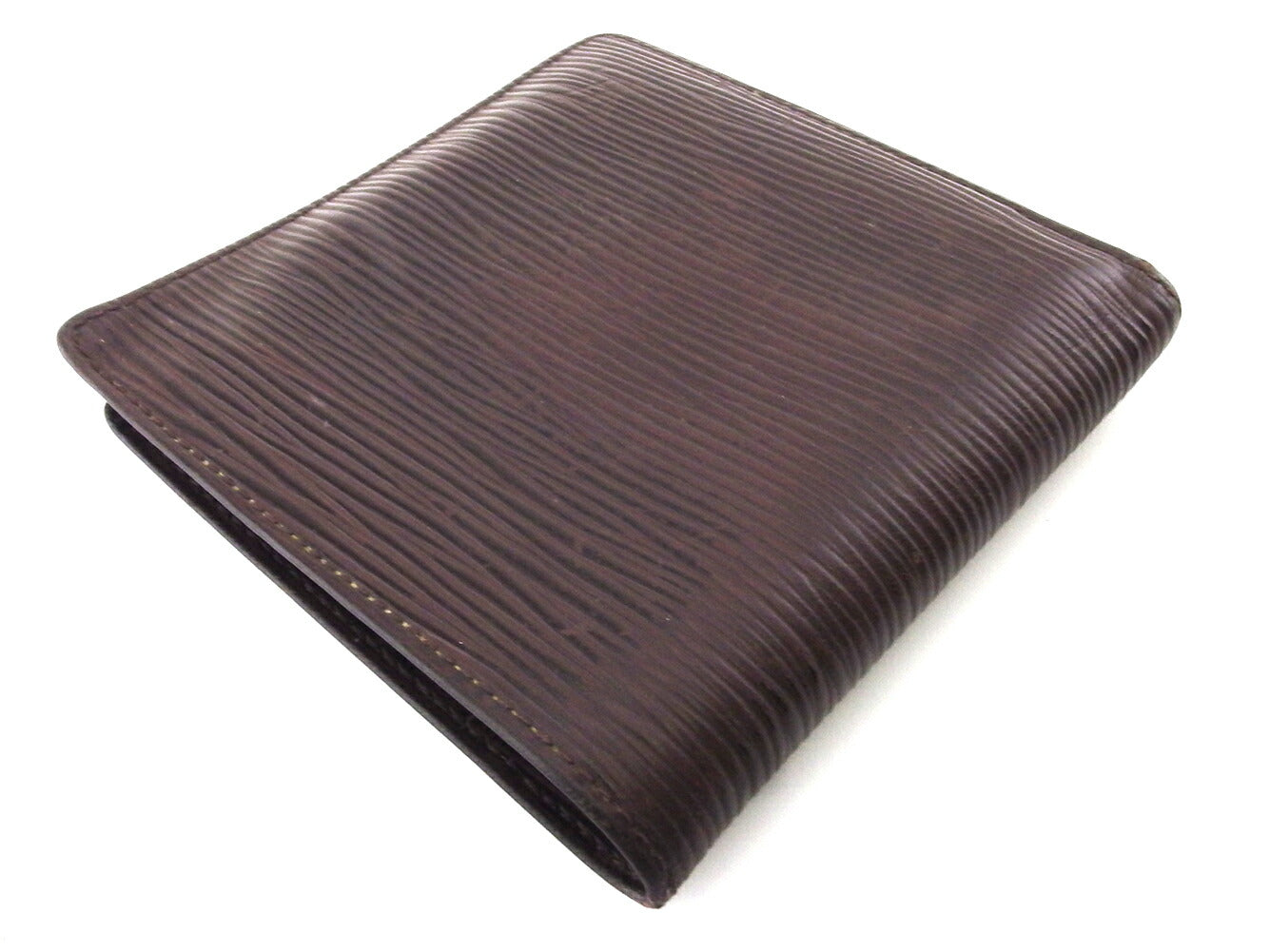 Louis Vuitton Bifold M6354D Porte Billets Cartes Brown Wallet Case T20364