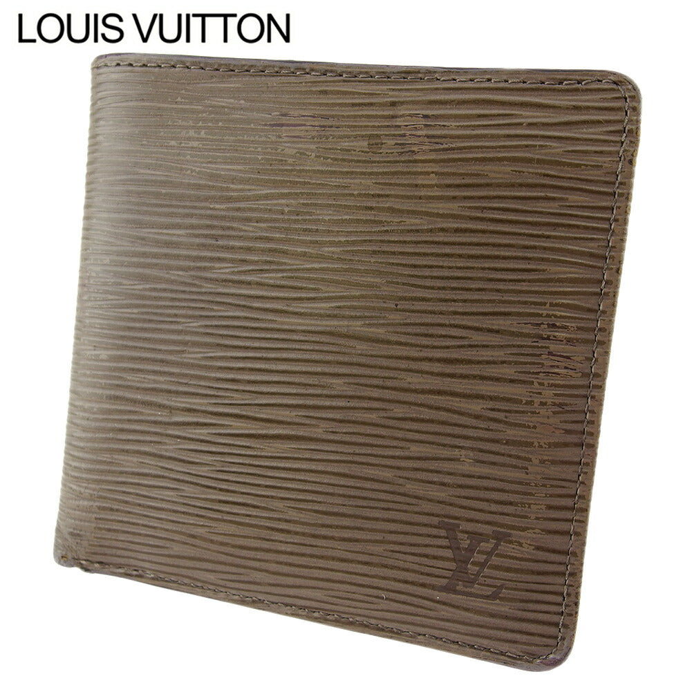 Louis Vuitton Bifold Porte Billets Cartes Crdit Gray Wallet Case