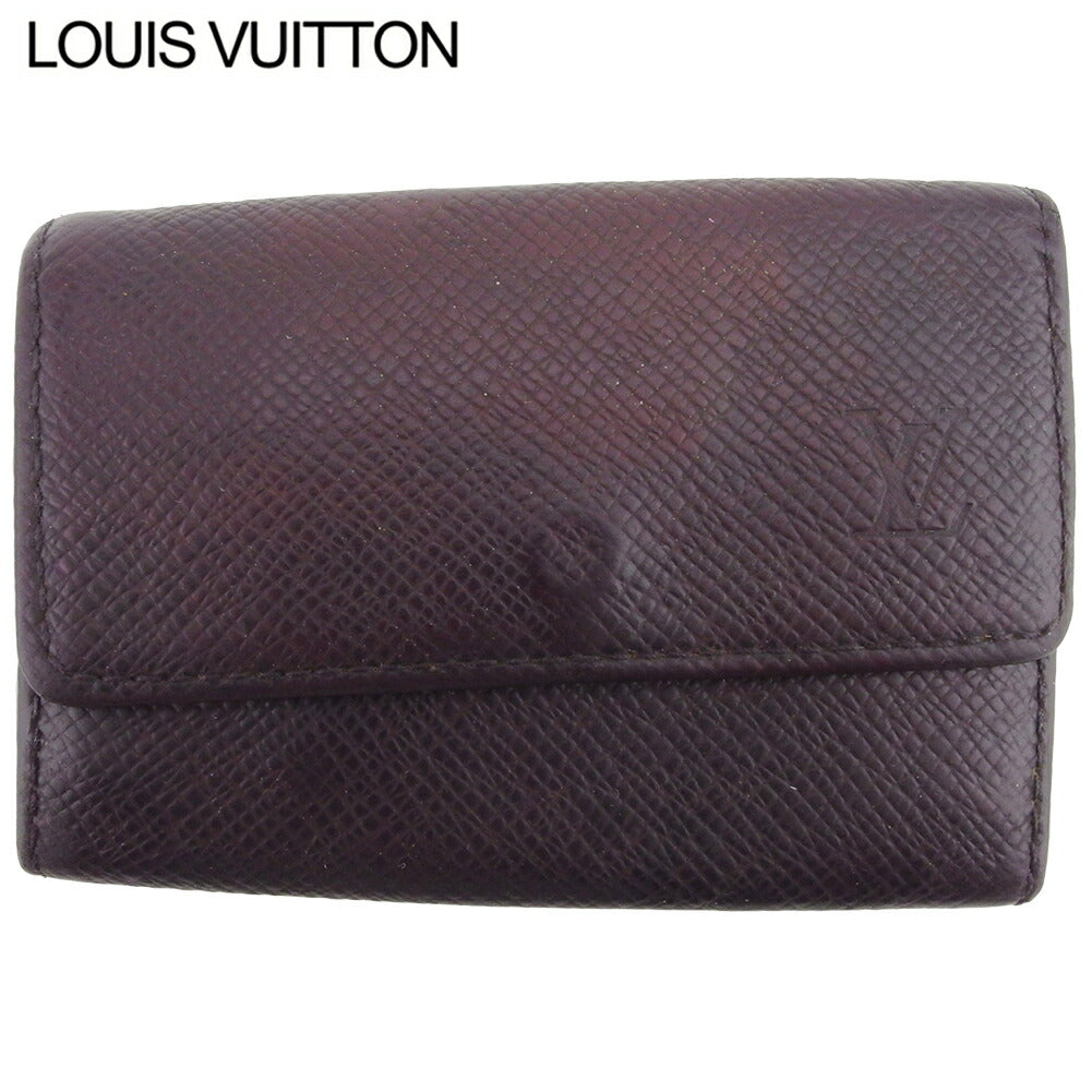 Louis Vuitton Key holder M30536 purple Brown Gold Key Chain