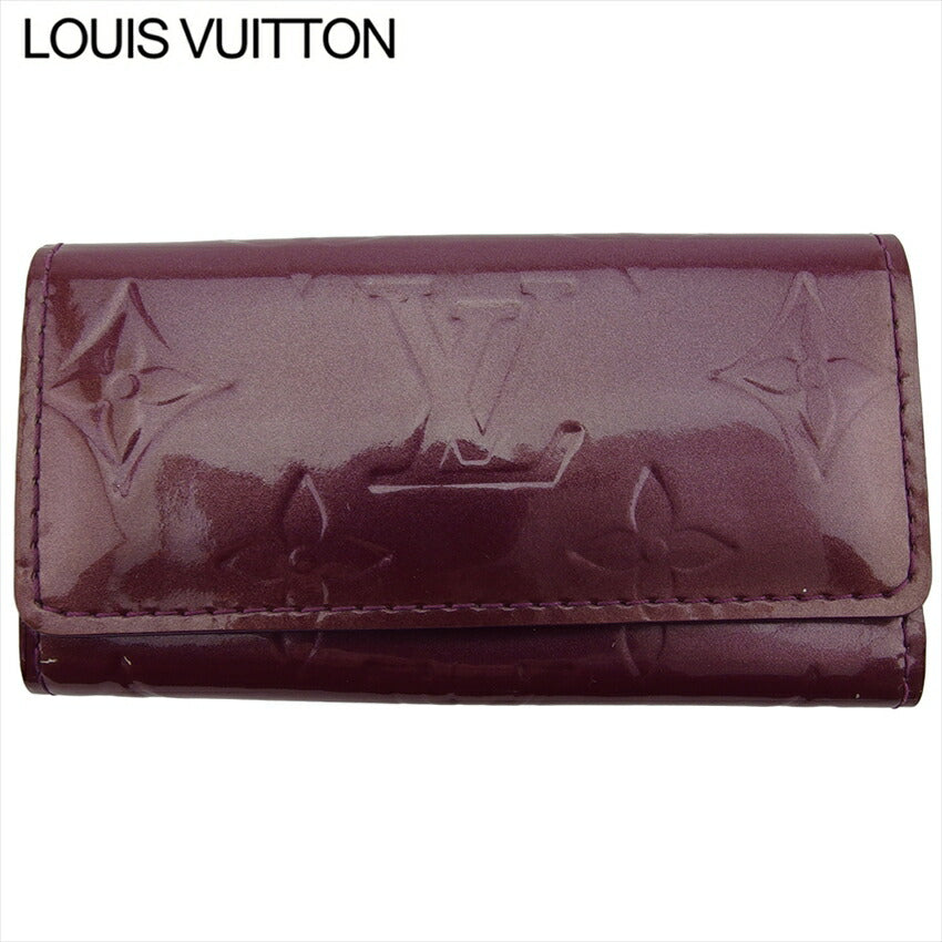 Louis Vuitton Key holder M93573 Purple Gold Key Chain