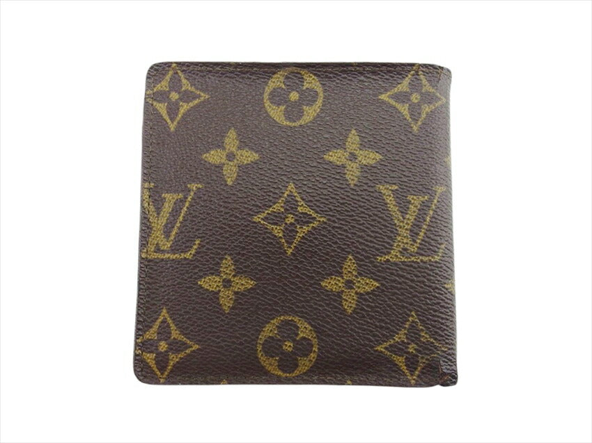 Louis Vuitton Bifold M61665 Porte Billets Cartes Brown Wallet Case T21246