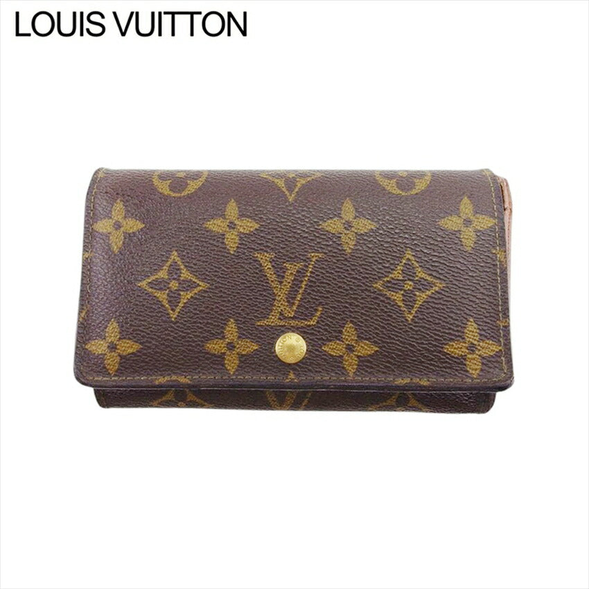Louis Vuitton Bifold M61730 Portonebi Tresol Brown Wallet Case