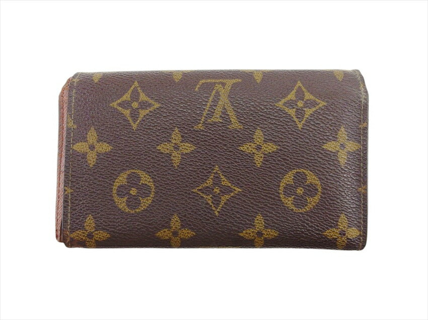 Louis Vuitton Bifold M61730 Portonebi Tresol Brown Wallet Case