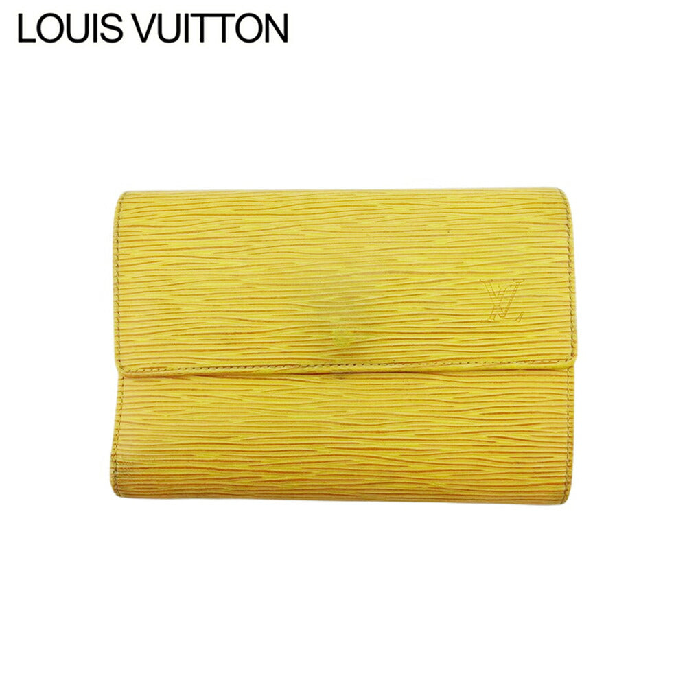 Louis Vuitton Long Purse M63389 Tassili Yellow Wallet Case