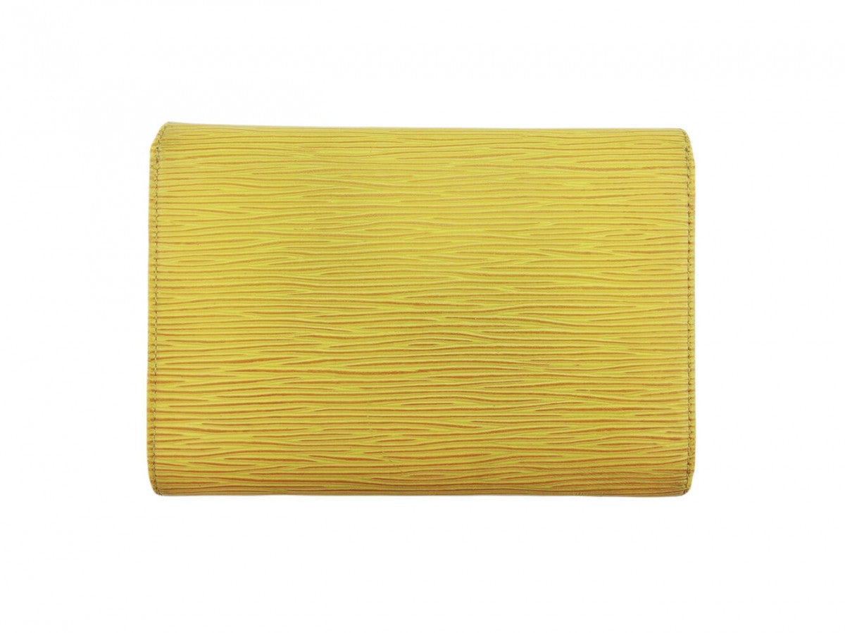 Louis Vuitton Long Purse M63389 Tassili Yellow Wallet Case