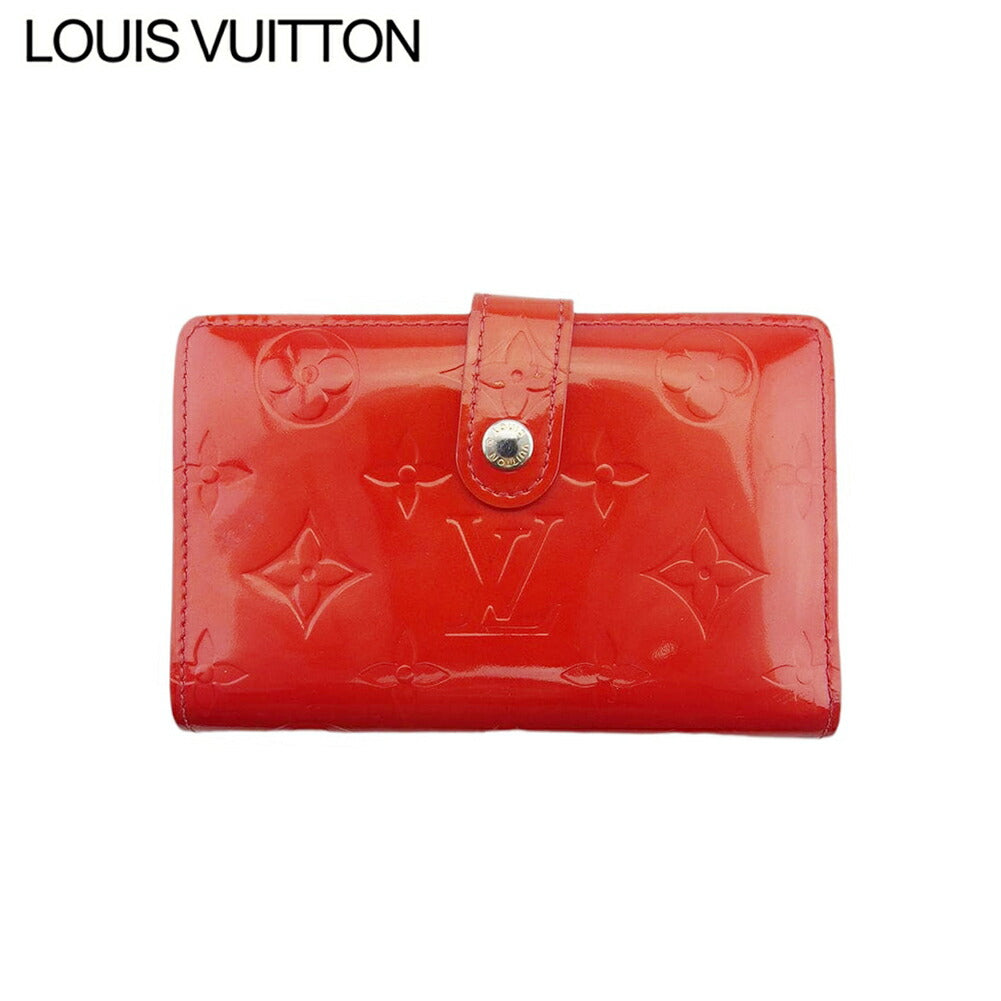 Louis Vuitton Bifold M91980 Pomdomur Portomonet Vievienova Red Wallet Case