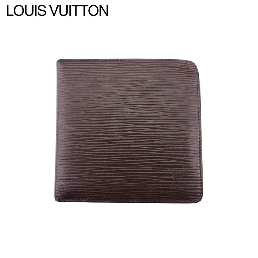 Louis Vuitton Bifold M6354D Porte Billets Cartes Brown Wallet Case T21464