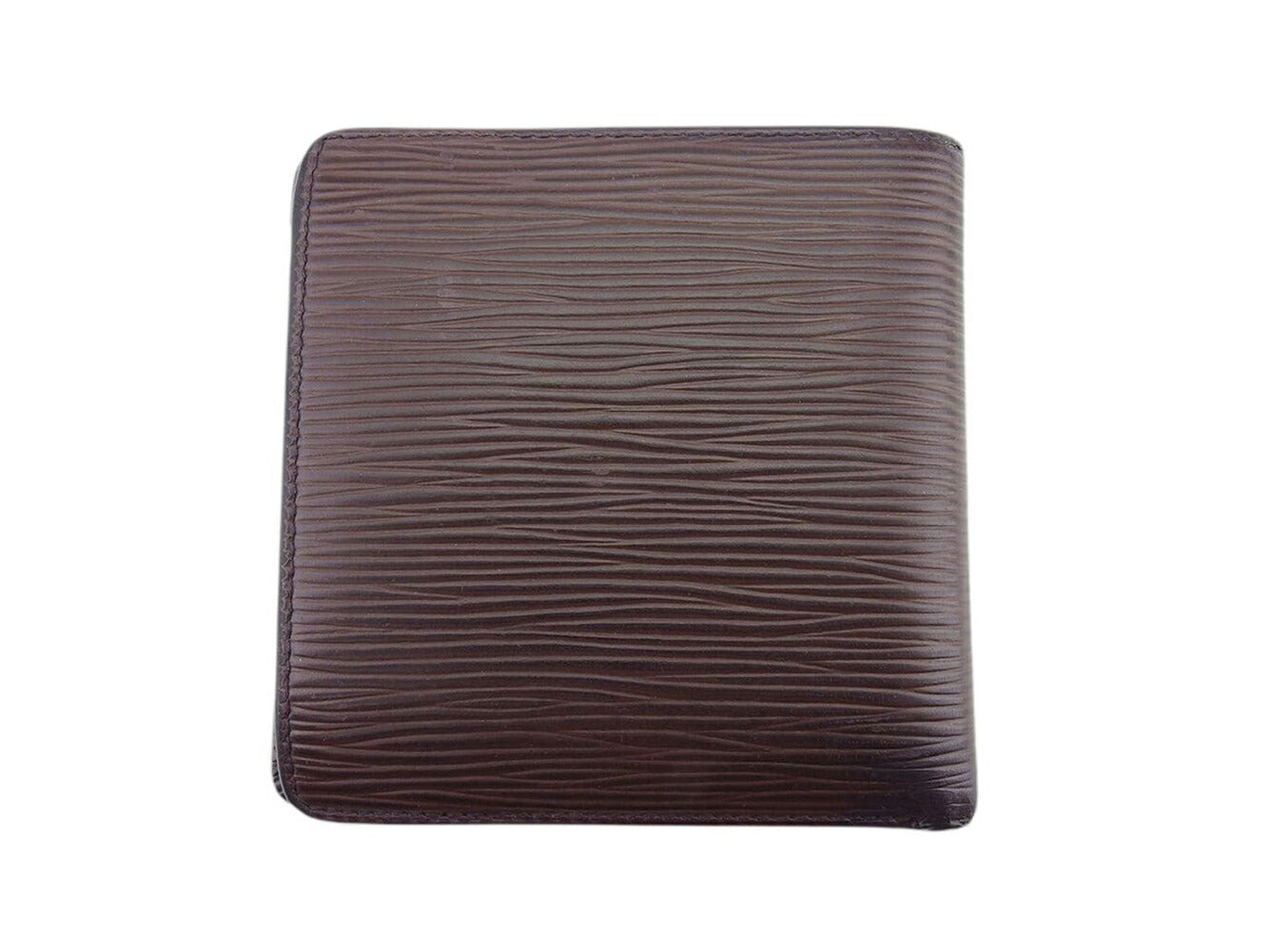 Louis Vuitton Bifold M6354D Porte Billets Cartes Brown Wallet Case T21464