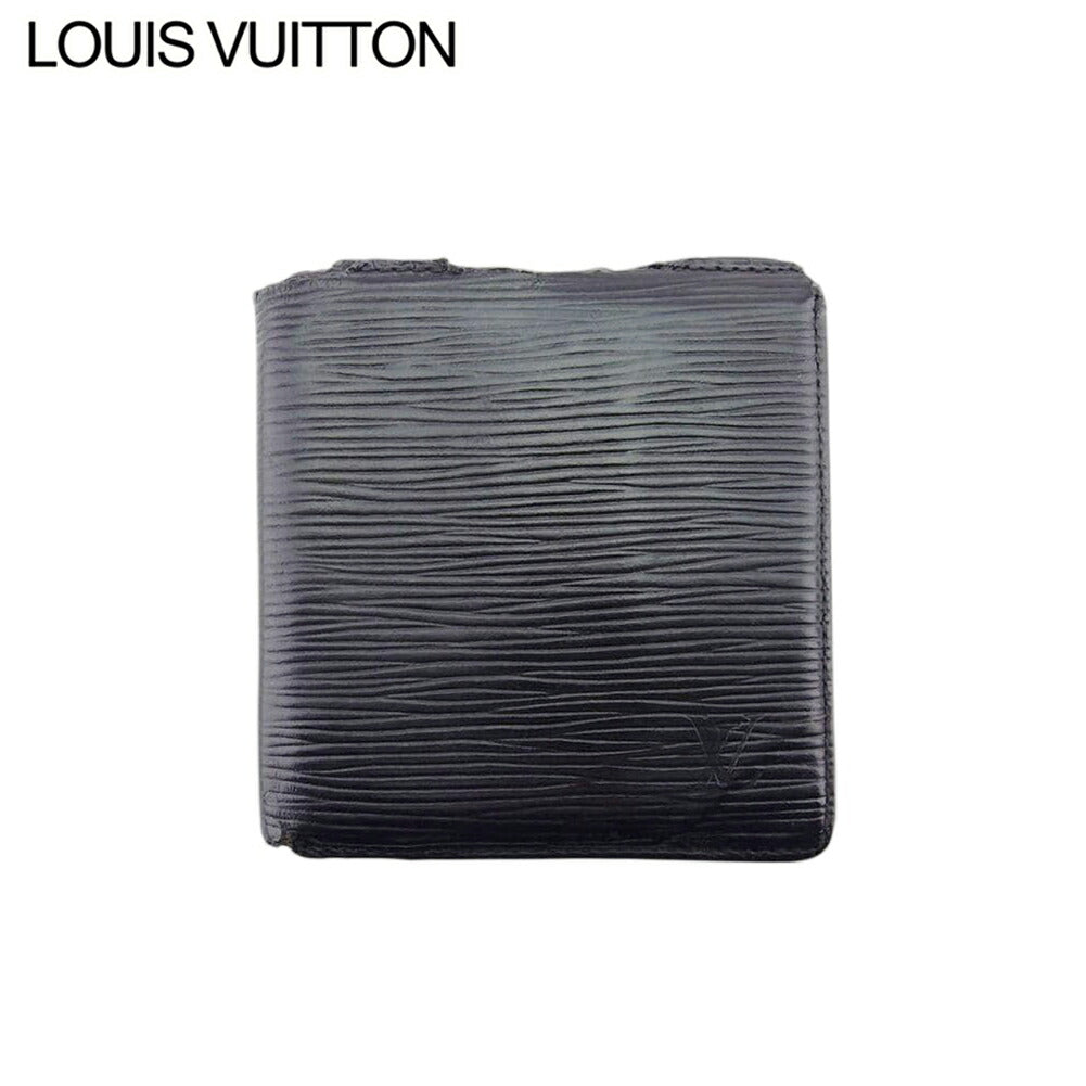 Louis Vuitton Bill Compartment M63312 Porte Billets6Cartes Black Handbag