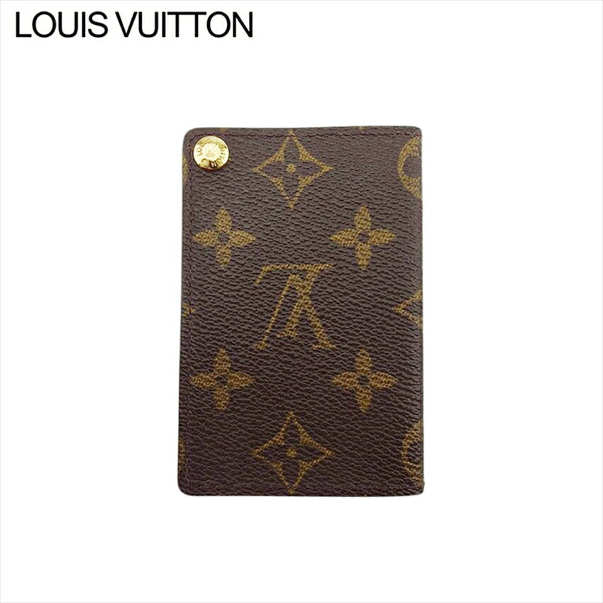 Louis Vuitton M60937 light Porte Cartes Credit Brown Wallet Case
