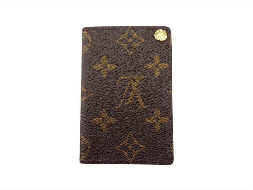 Louis Vuitton M60937 light Porte Cartes Credit Brown Wallet Case