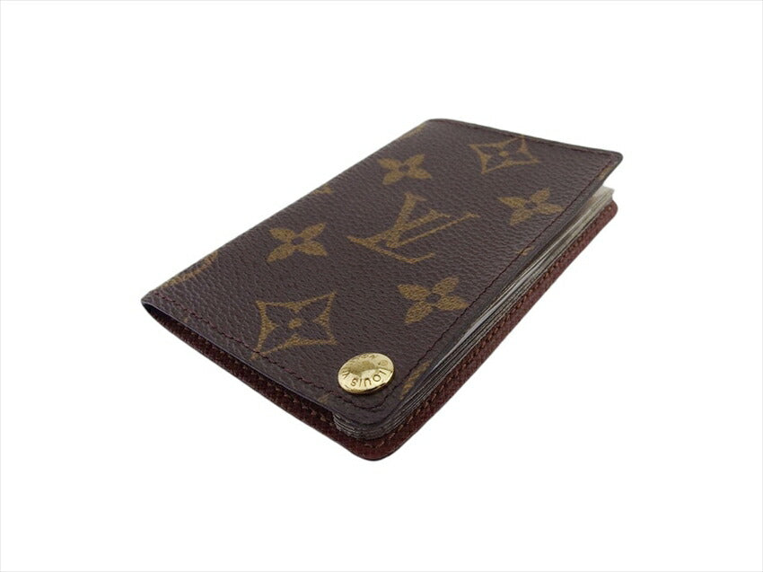 Louis Vuitton M60937 light Porte Cartes Credit Brown Wallet Case