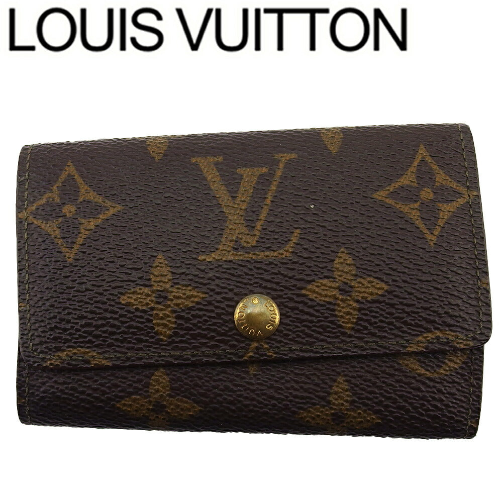 Louis Vuitton Key holder M62630 Multicles6 Brown Beige Gold Key Chain T22143