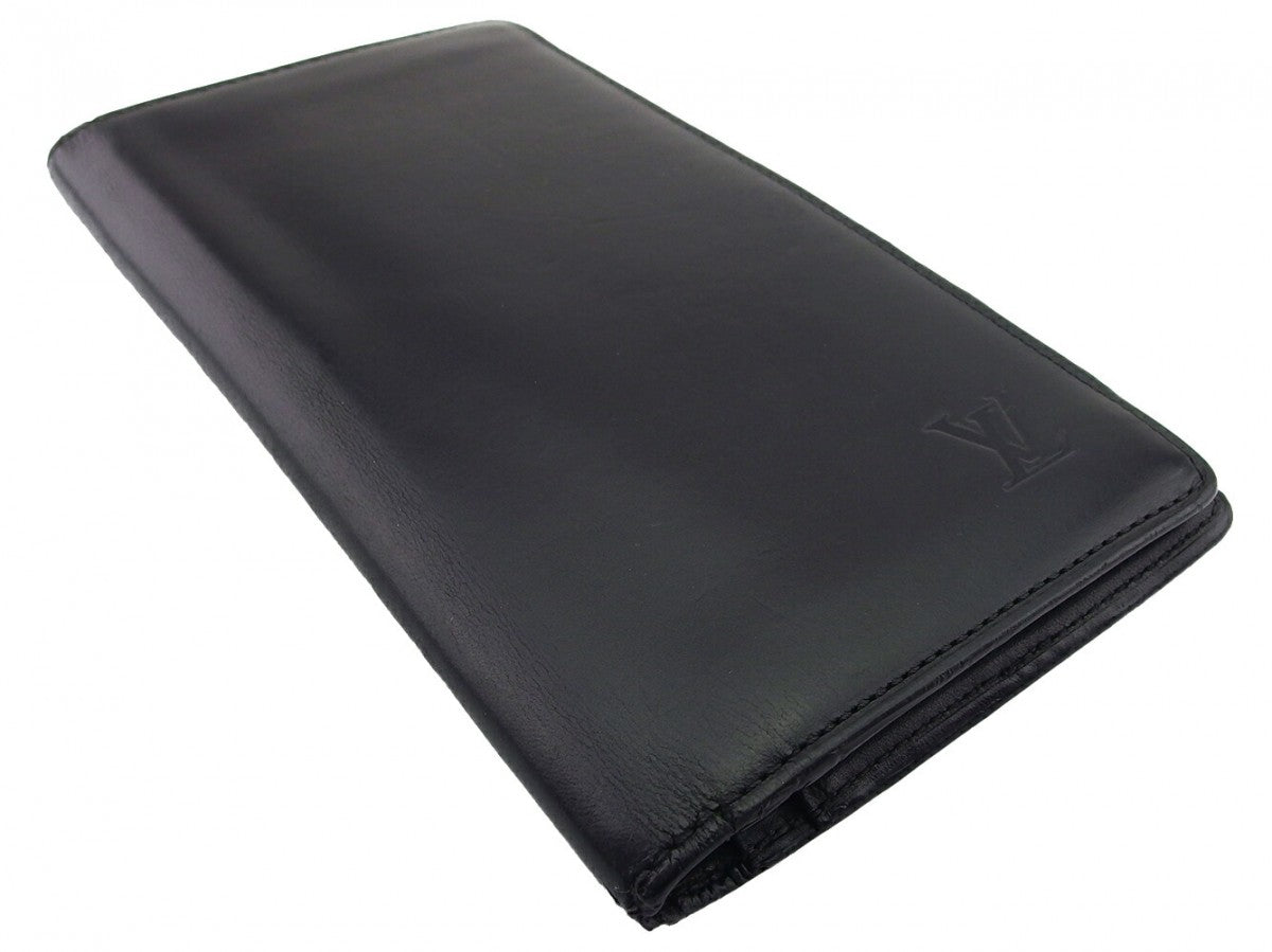 Louis Vuitton Bill Compartment M85401 Porte Valeurs・12Cartes Black Handbag
