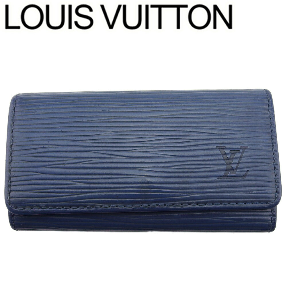 Louis Vuitton Key holder M6382G Multicles4 Blue Silver Key Chain