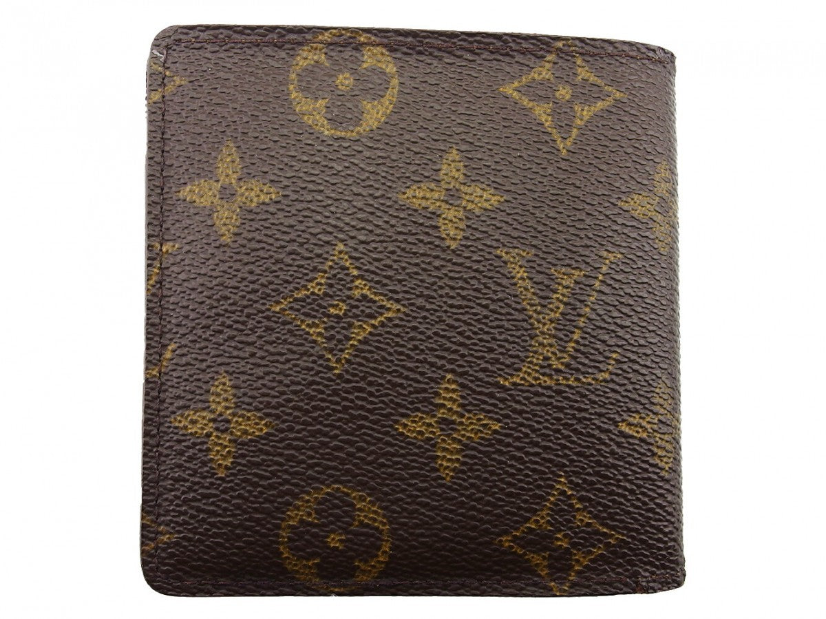 Louis Vuitton Bill Compartment M60929 Porte Billets6Cartes Brown Beige Handbag
