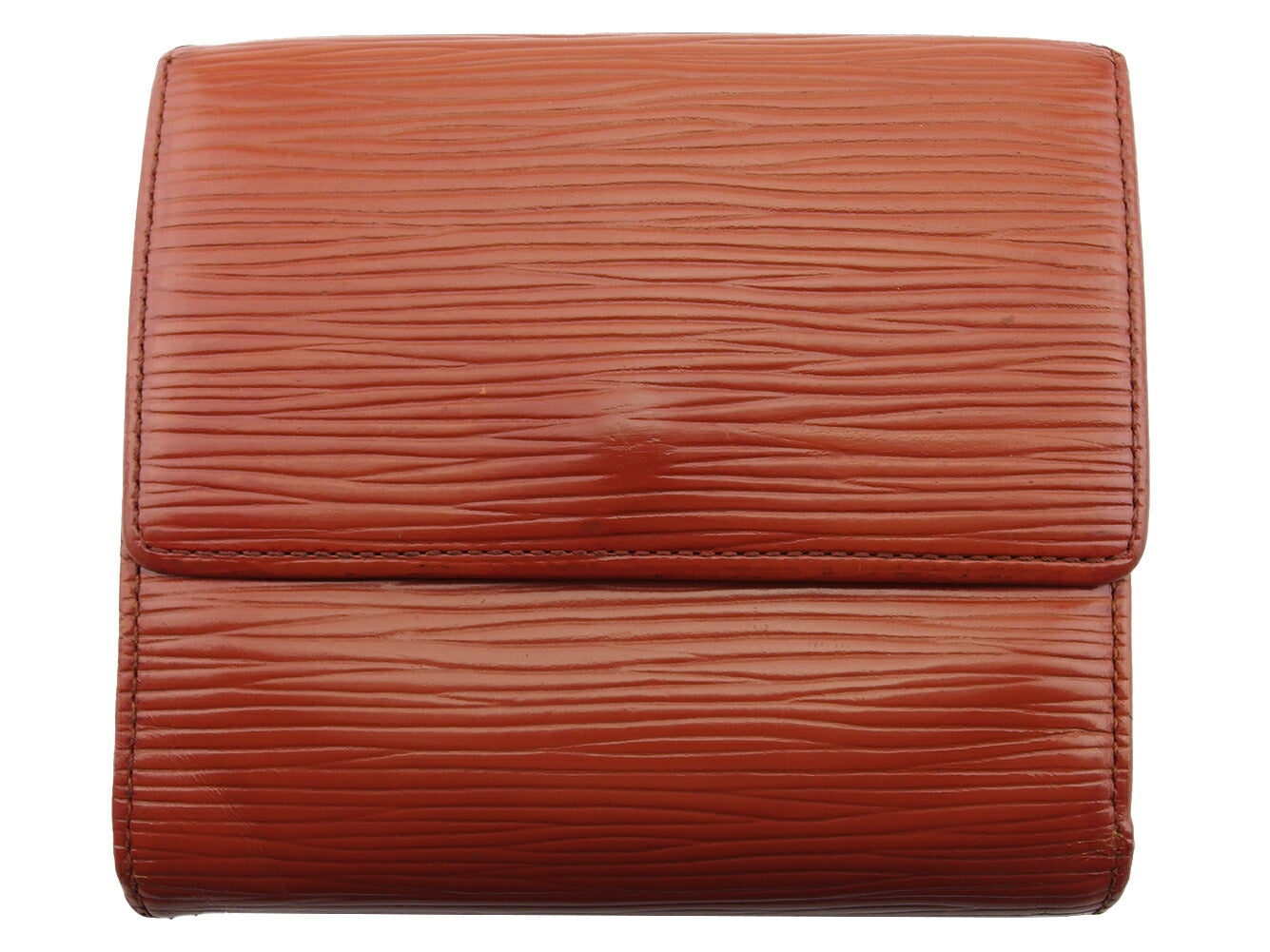 Louis Vuitton Bifold M63483 Porte Monnaie Billets Brown Wallet Case