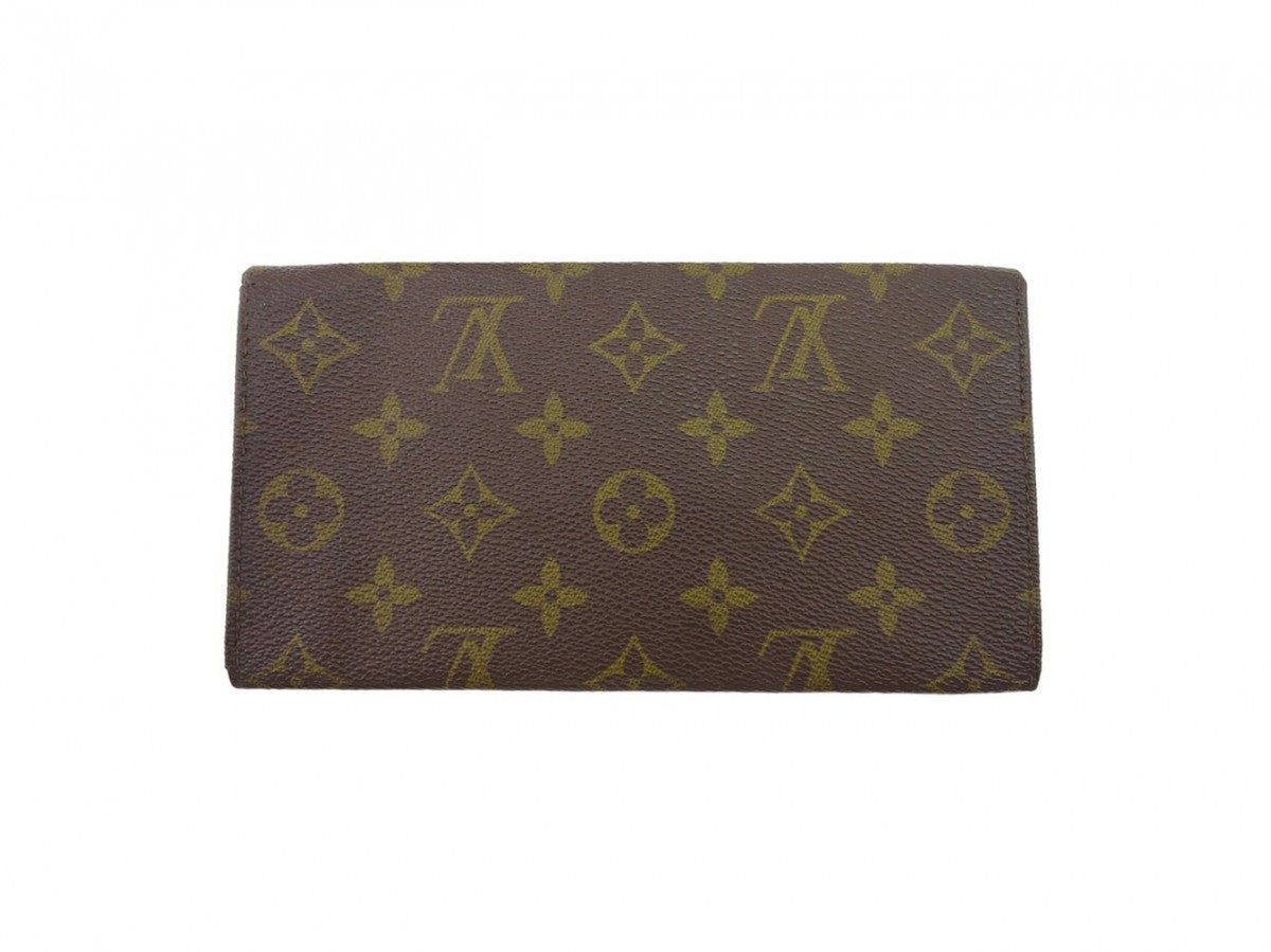 Louis Vuitton Bill Compartment Brown Beige Handbag