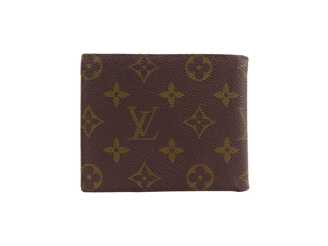 Louis Vuitton Bifold Brown Wallet Case T22413