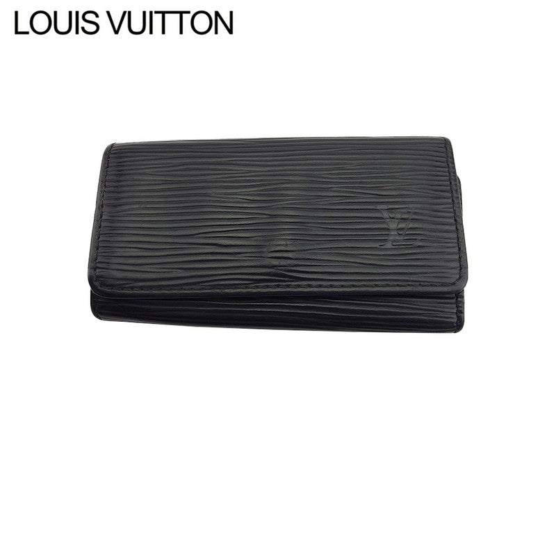 Louis Vuitton Key holder M63822 Multicles4 Black Gold Key Chain