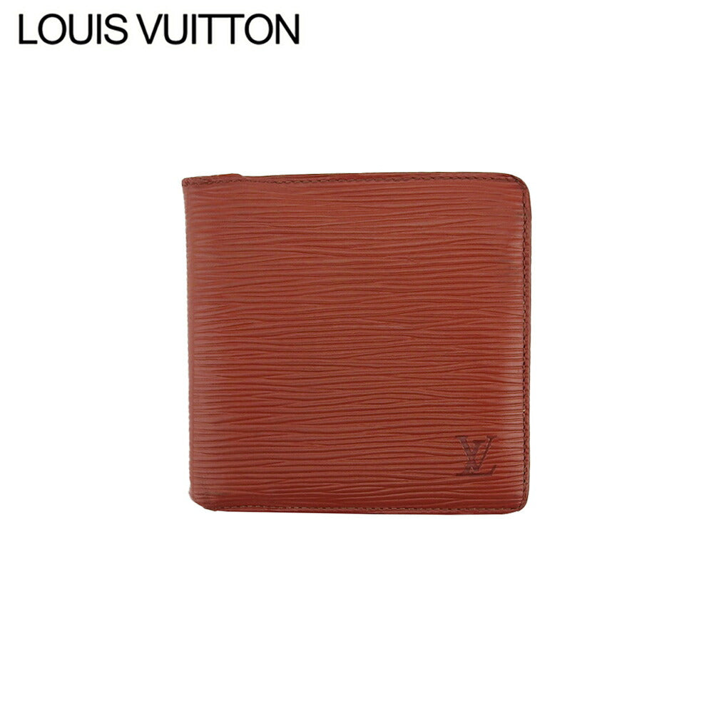 Louis Vuitton Bifold M63543 Porte Billets Cartes Brown Wallet Case