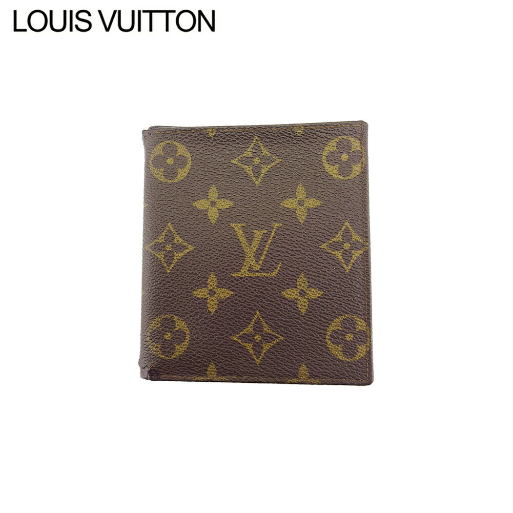 Louis Vuitton Bill Compartment M60883 Porte Billets10Cartes Brown Beige Handbag