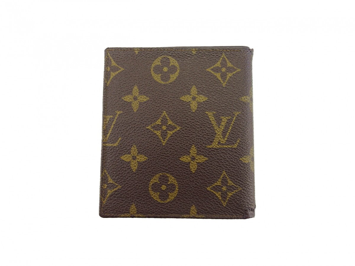 Louis Vuitton Bill Compartment M60883 Porte Billets10Cartes Brown Beige Handbag