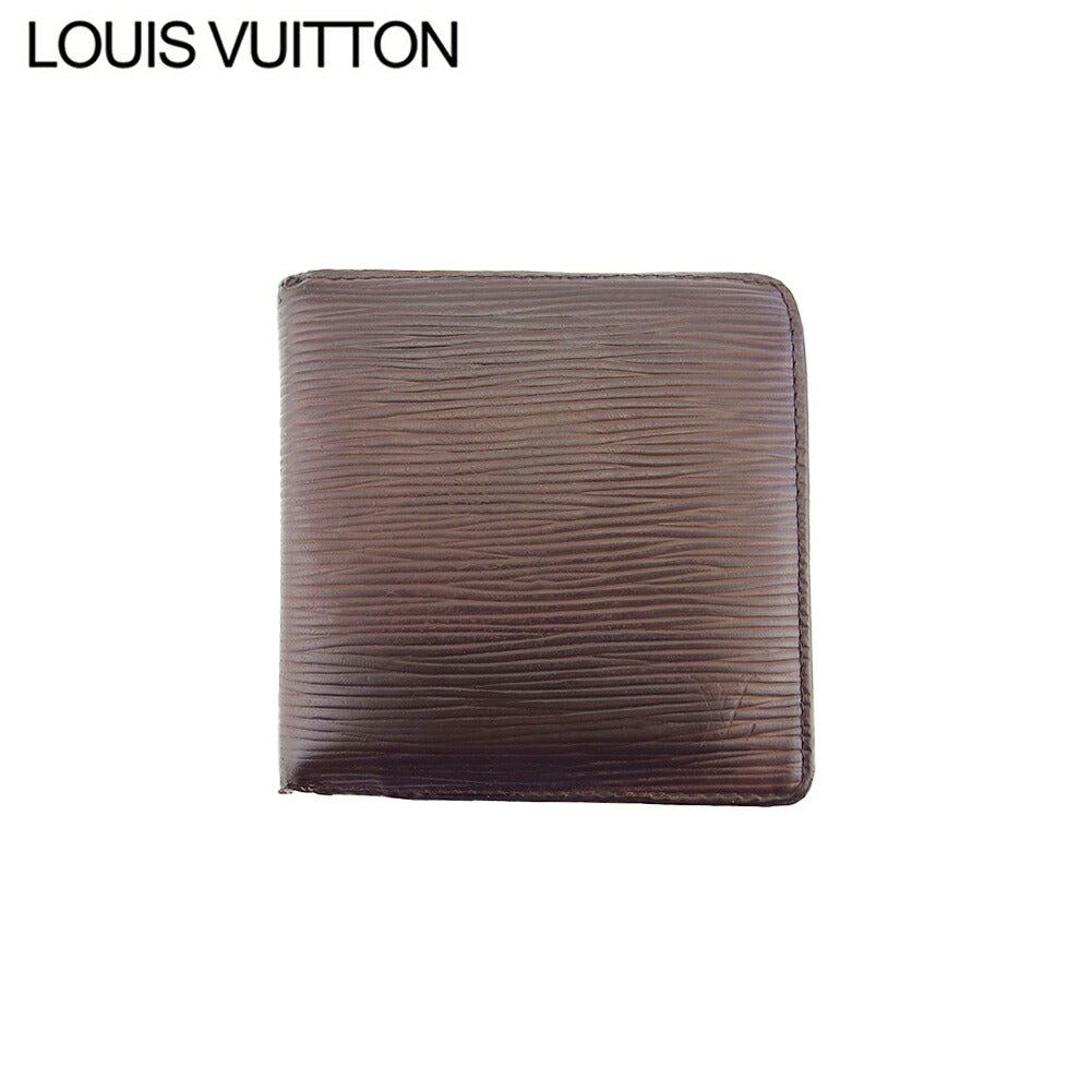 Louis Vuitton Bifold M6354D Porte Billets Cartes Brown Wallet Case