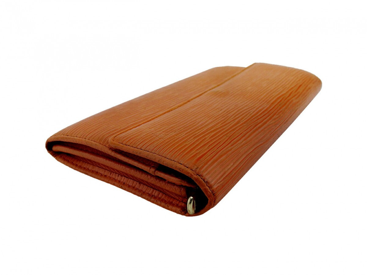Louis Vuitton Long Purse Mandarin Epi Wallet Case T23412