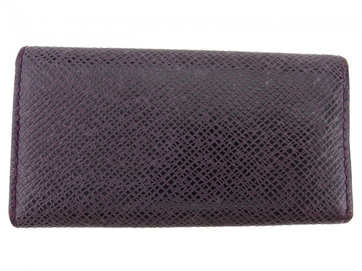 Louis Vuitton Key holder M30526 Purple Brown Key Chain