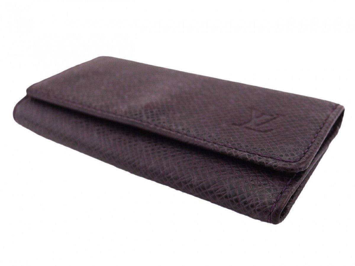 Louis Vuitton Key holder M30526 Purple Brown Key Chain