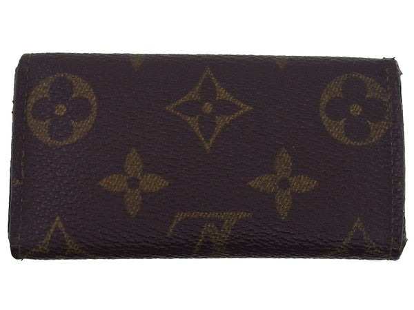 Louis Vuitton Key holder M62631 Dark Brown Beige Key Chain