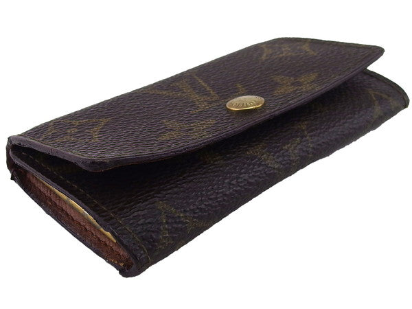 Louis Vuitton Key holder M62631 Dark Brown Beige Key Chain