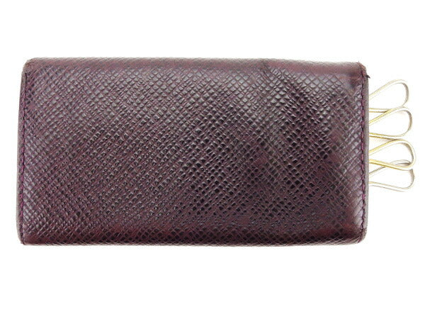Louis Vuitton Key holder M30526 Akaji Brown Red Key Chain